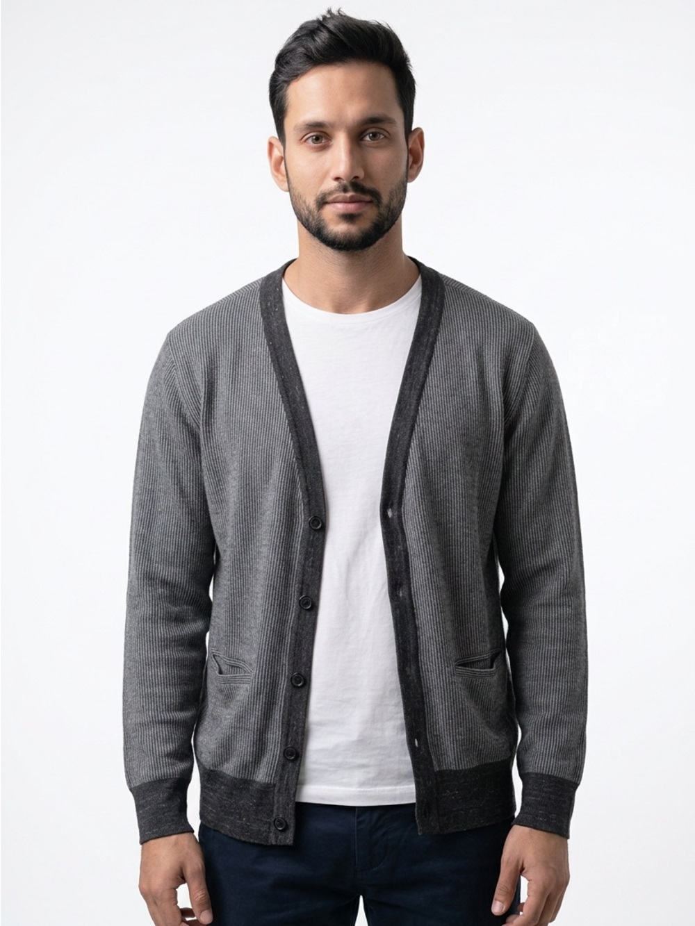🌏 Alternative‎ Earth Lightweight Button Cardigan – Size L